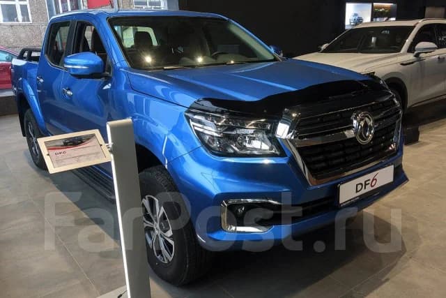 Дефлектор Original капота Dongfeng DF6, 22-, темный (exclusive)