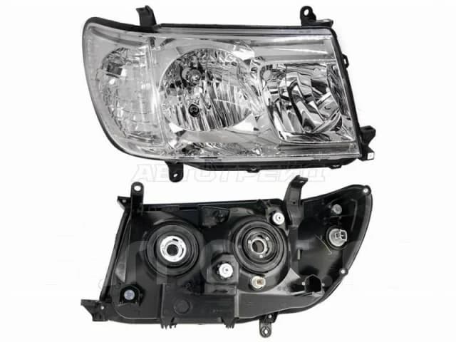 Фара новая DEPO Toyota Land Cruiser 100 / евросвет
