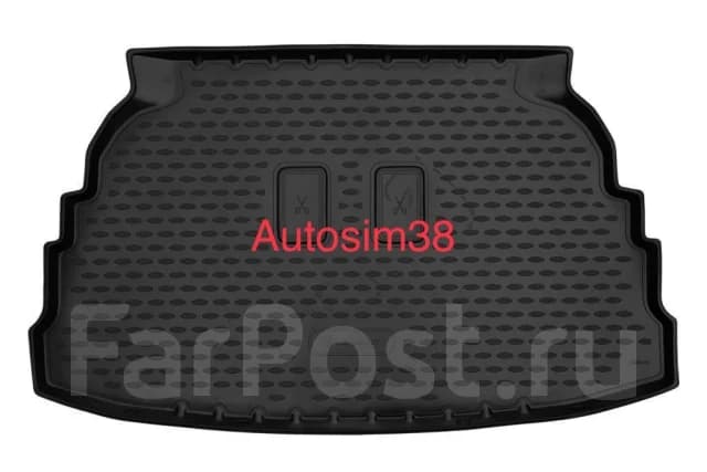 Коврик в багажник Toyota Sienta (II) 2015-> Пр. р