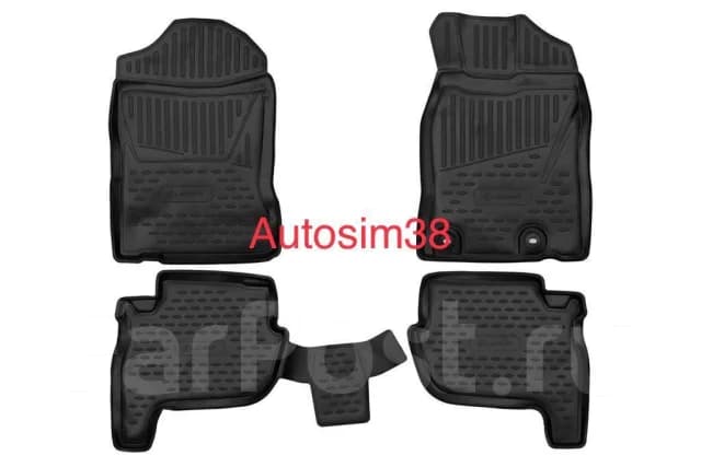 Коврики 3D салон Toyota Rush 06-/17- П. Р
