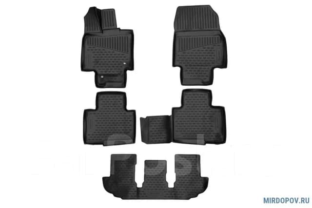 Коврики 3D в салон Toyota Highlander 19-26