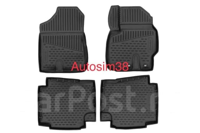 Коврики 3D в салон Toyota Sienta (II) 2015-> Пр. р