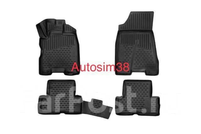 Коврики салон 3D Nissan X-Trail 2007- прав. руль