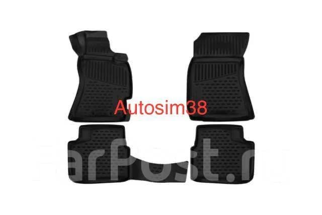 Коврики салон 3D Subaru Forester 2007- прав. руль