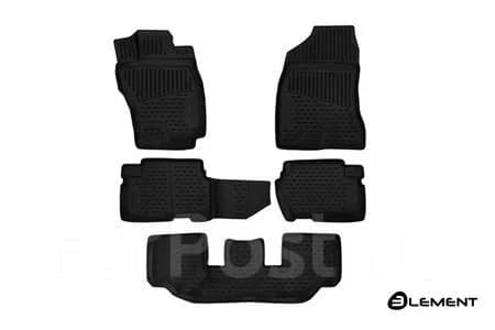Коврики в салон 3D Toyota Wish 3 ряда 09-12/12- 4WD прав. руль