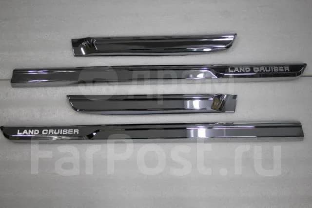 Молдинги дверей хром Land Cruiser 200 2007-2021