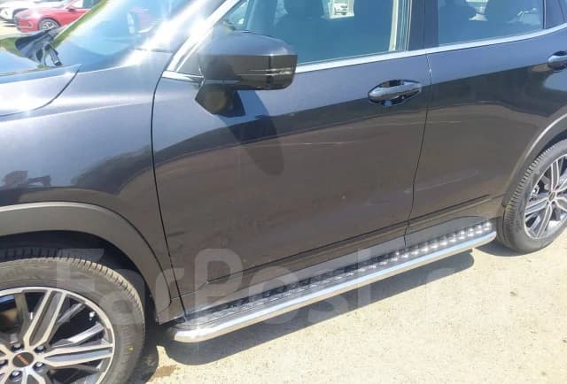 Подножки итальянская нержав. сталь Chery Exeed LX 2022