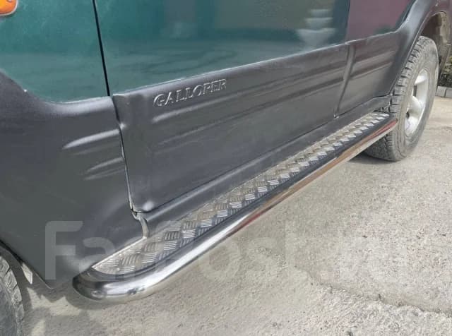 Подножки итальянская нержав. сталь Hyundai Galloper