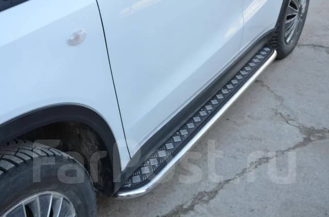 Подножки итальянская нержав. сталь Suzuki Grand Vitara