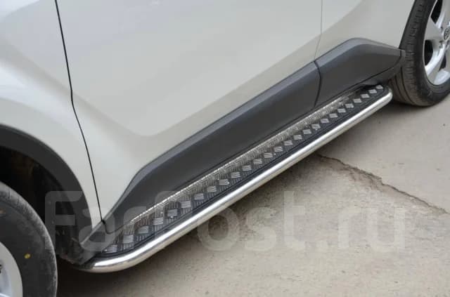 Подножки итальянская нержав. сталь Toyota C-HR