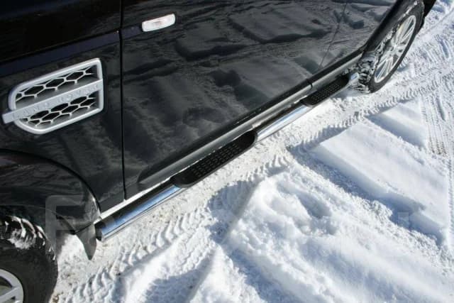 Подножки нержав. сталь Land Rover Discovery IV