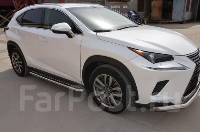 Подножки нержав. сталь Lexus NX200/NX300 2017 - наст. время
