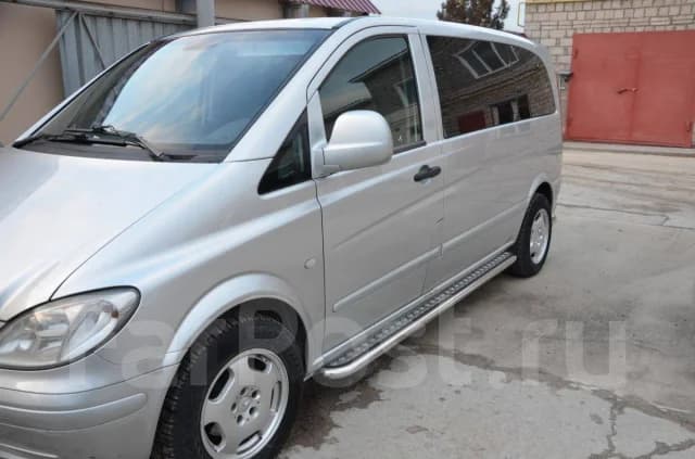 Подножки нержав. сталь Mercedes-Benz Vito 2005-2010,2010-2014(рестайл)
