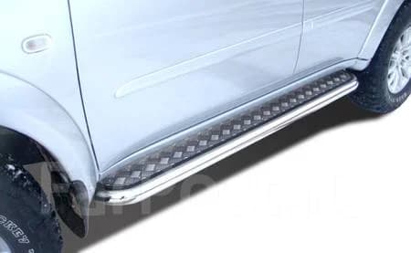 Подножки нержав. сталь Mitsubishi Pajero/Mitsubishi Pajero Sport