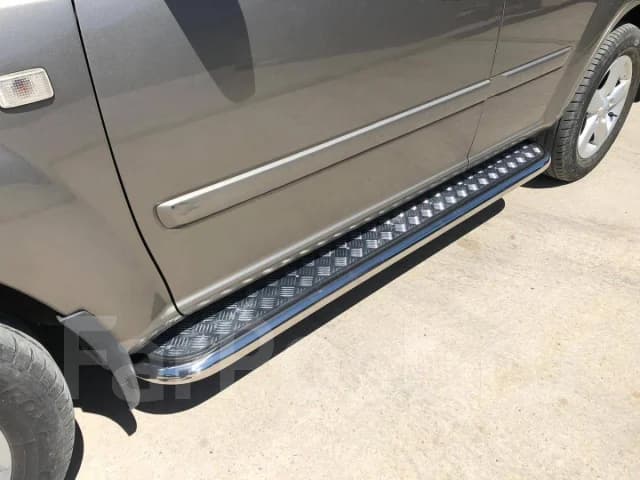 Подножки нержав. сталь Nissan X-trail