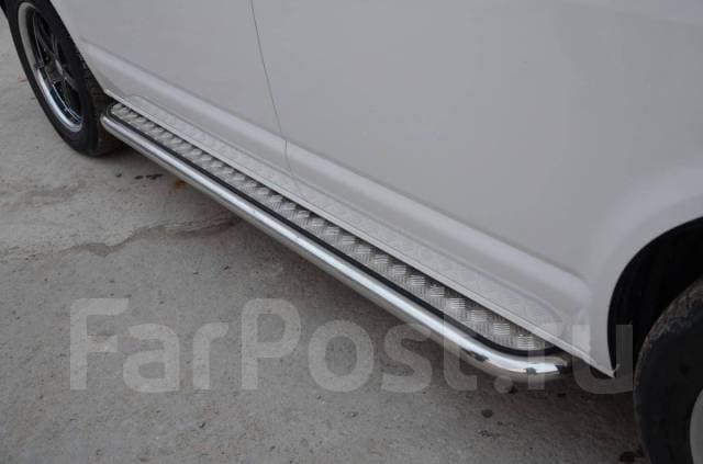 Подножки нержав. сталь Volkswagen T-5/T5 Caravelle/T5 Multivan