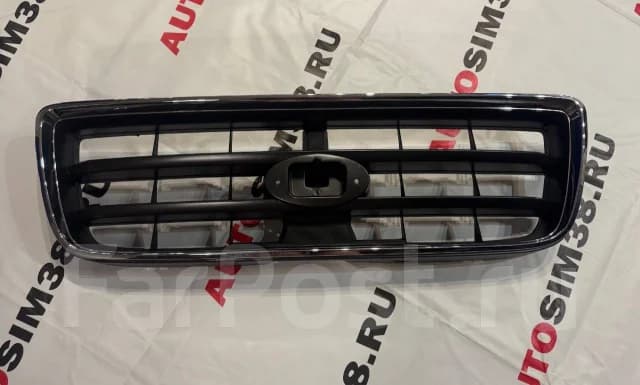 Решетка радиатора Forester 02-04/TW/Черн хром