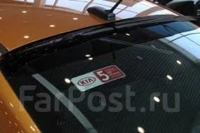 Спойлер на заднее стекло Kia Rio