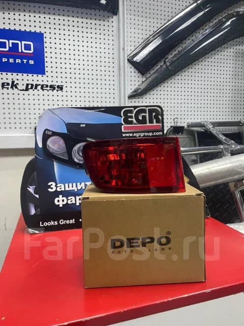 Туманка DEPO левая в задний бампер LC120