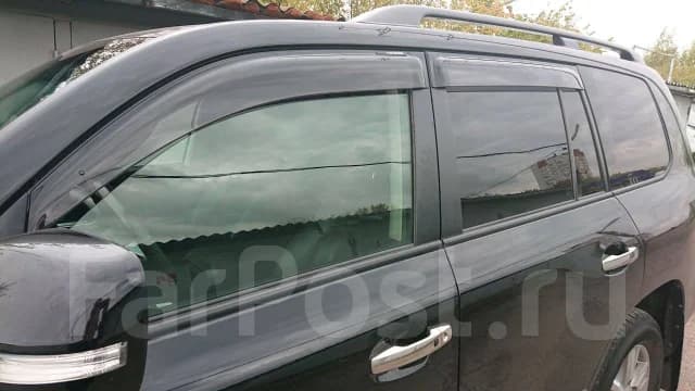 Ветровики дверей OE-Style Land Cruiser 200/Prado150 с надписью