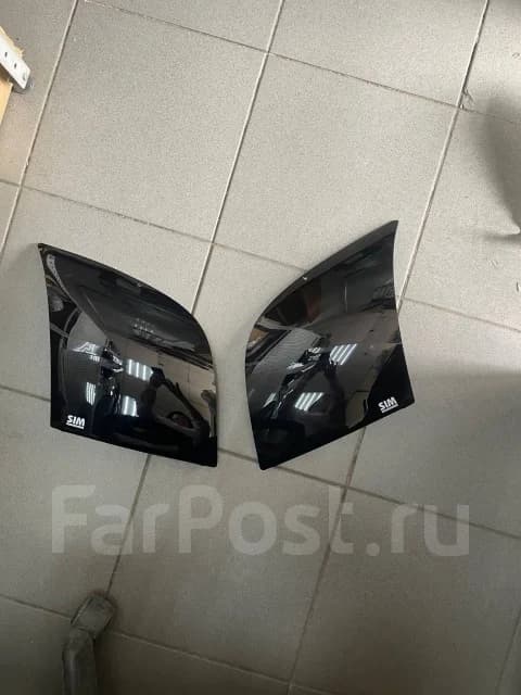 Защита фар SIM Ford Fusion темная