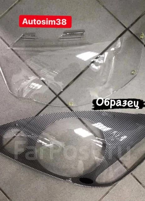 Защита фар SIM Mitsubishi L200 2006-2009