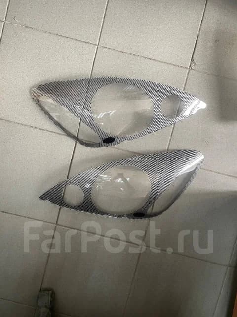 Защита фар SIM Mitsubishi Lancer карбон
