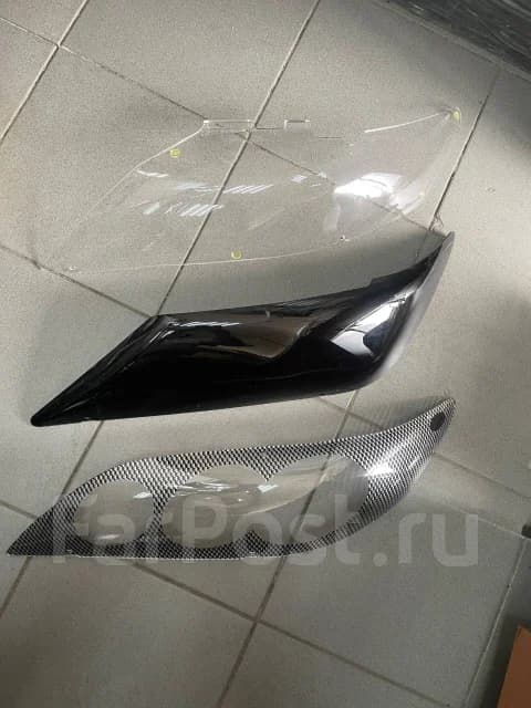 Защита фар темная Toyota Camry 2011-2014