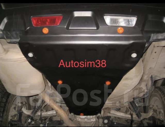 Защита заднего бампера Nissan X-Trail 31 2007-2015
