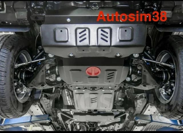 Железная защита Toyota Fortuner 2011 - / 2015- ( 4 части )