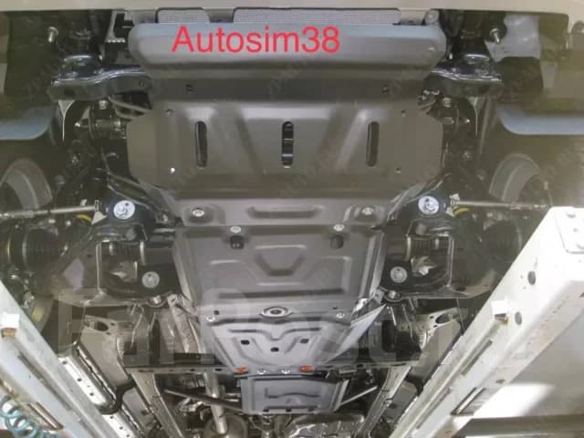 Железная защита Toyota Hilux 2011 - / 2015- ( 4 части )