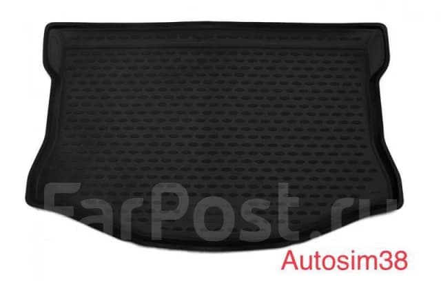 Коврик в багажник Toyota Aqua 2011- прав. руль