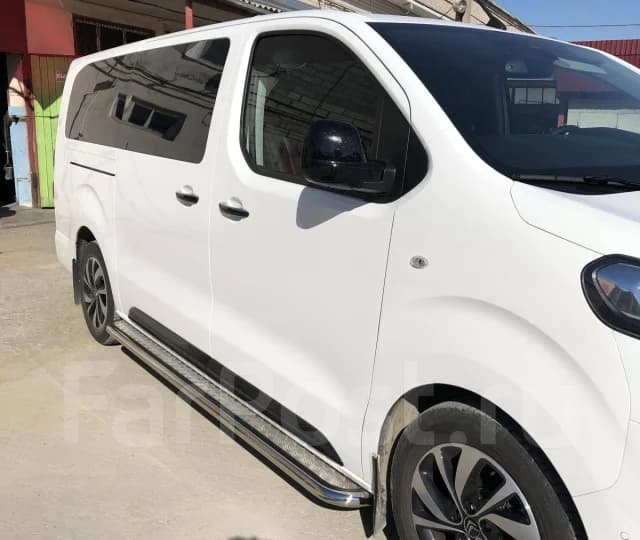 Подножки итальянская нержав. сталь Citroen Spacetourer 2018