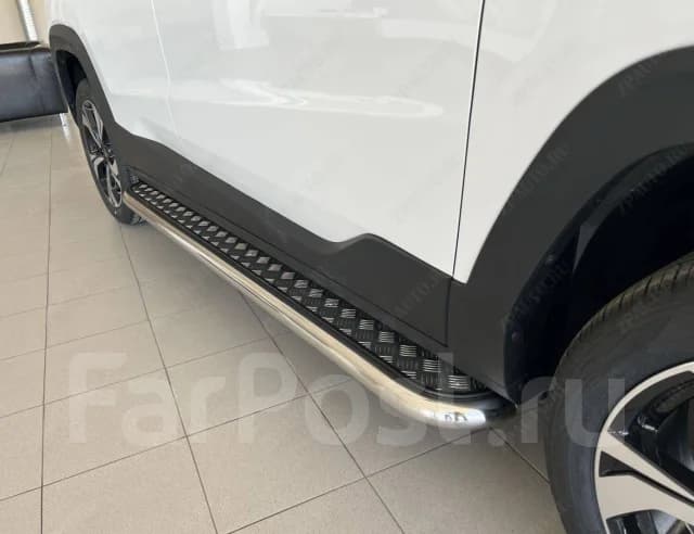 Подножки нержав. сталь JAC JS4