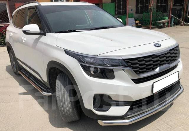Подножки нержав. сталь KIA Seltos