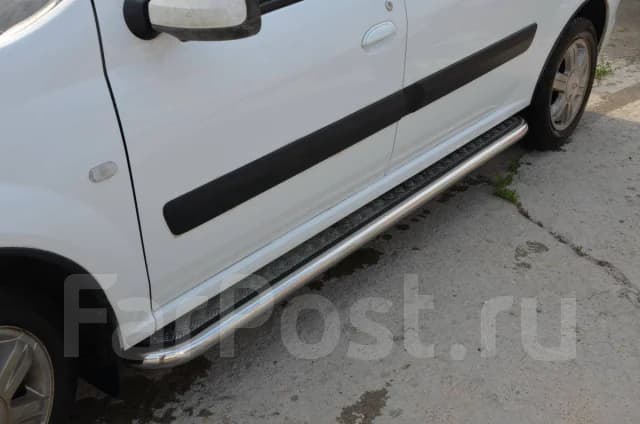 Подножки нержав. сталь LADA Largus