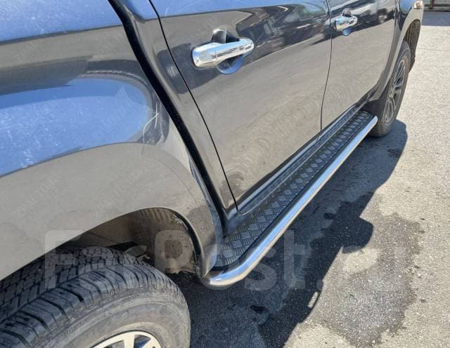 Подножки нержав. сталь Mitsubishi L200